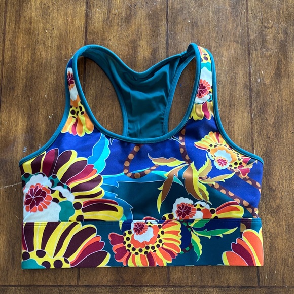 Johnny Was Other - Johnny Was Multicolor Floral Bra.  Active wear. Size small. New condition